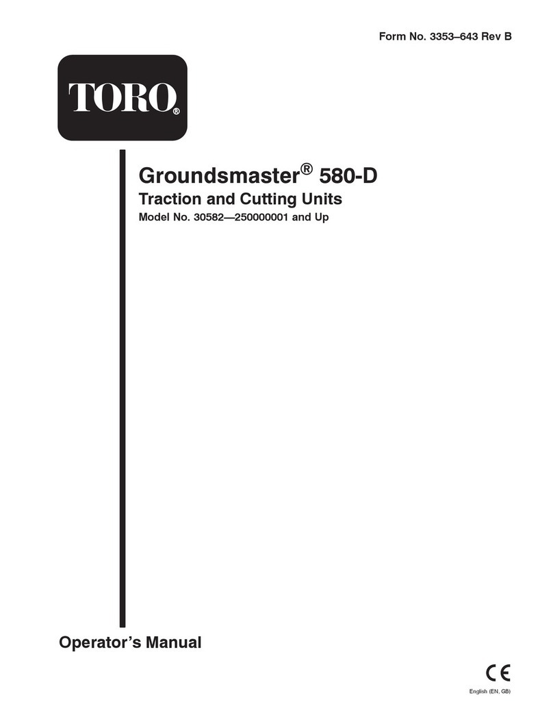 Toro 30582 Groundsmaster 580-D User manual