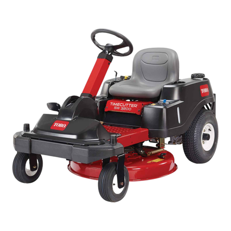 Toro TimeCutter SW 4200 User manual Toro TimeCutter SW 4200 User manual