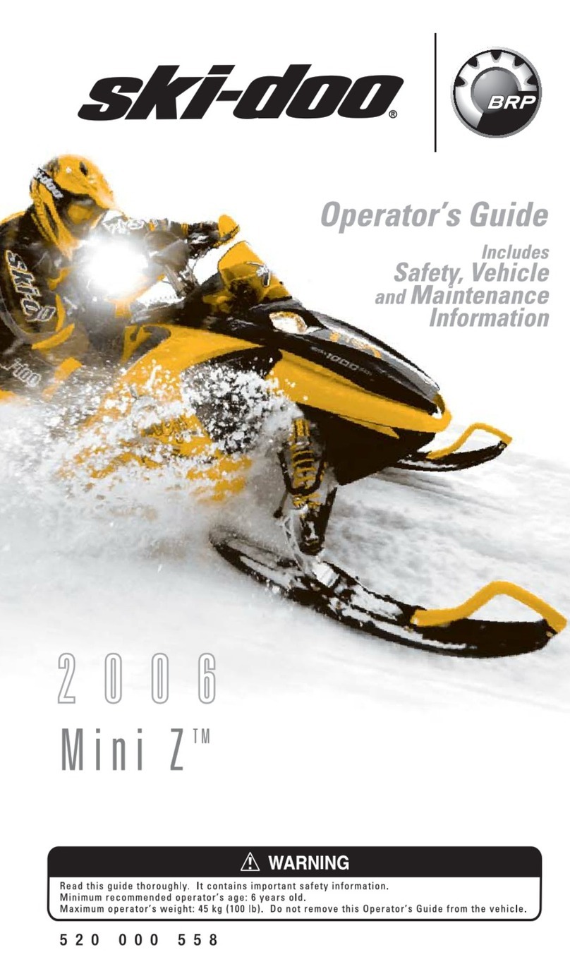 Ski-Doo 2006 Mini Z Manual