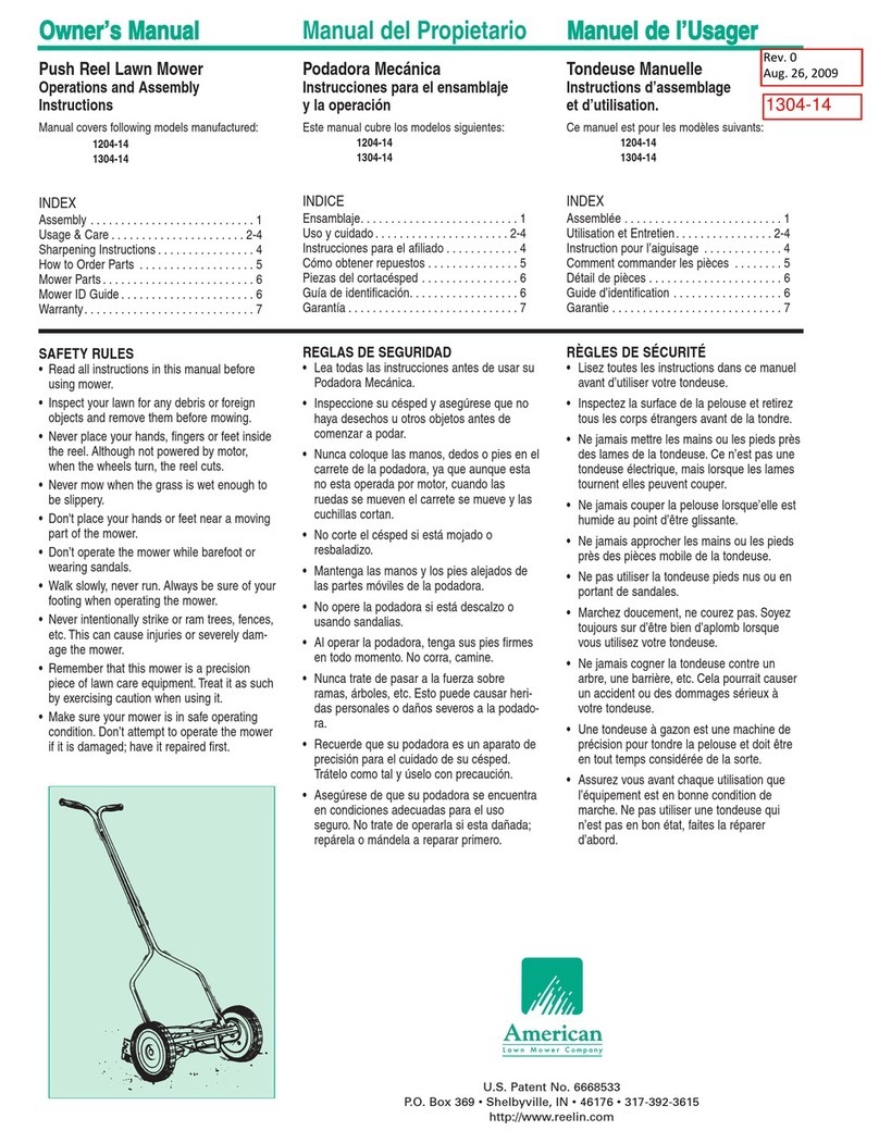 American 1204-14 owner's manual