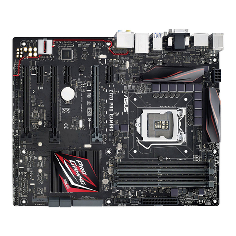 Asus Z170 PRO GAMING manual