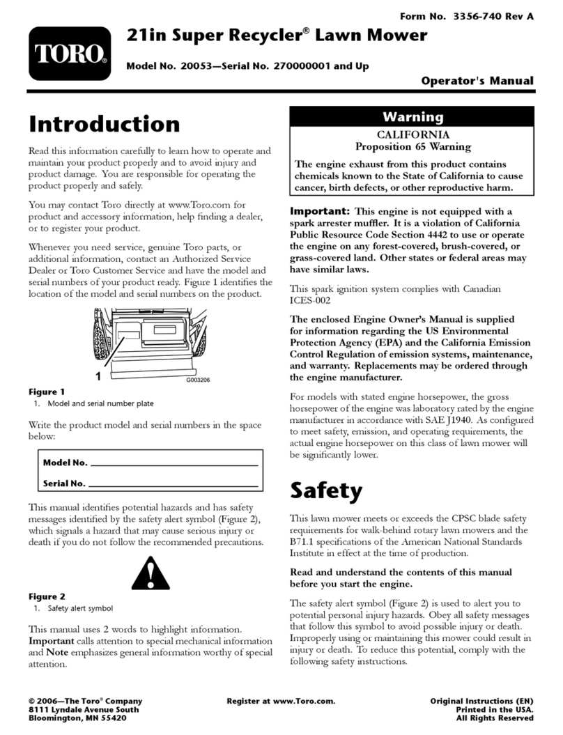 Toro Super Recycler 20053 User manual