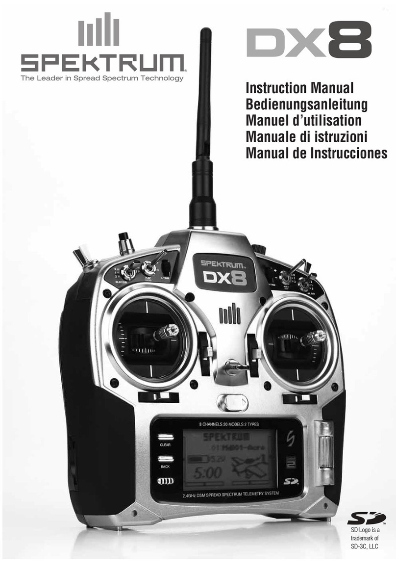 Spectrum DX8 instruction manual