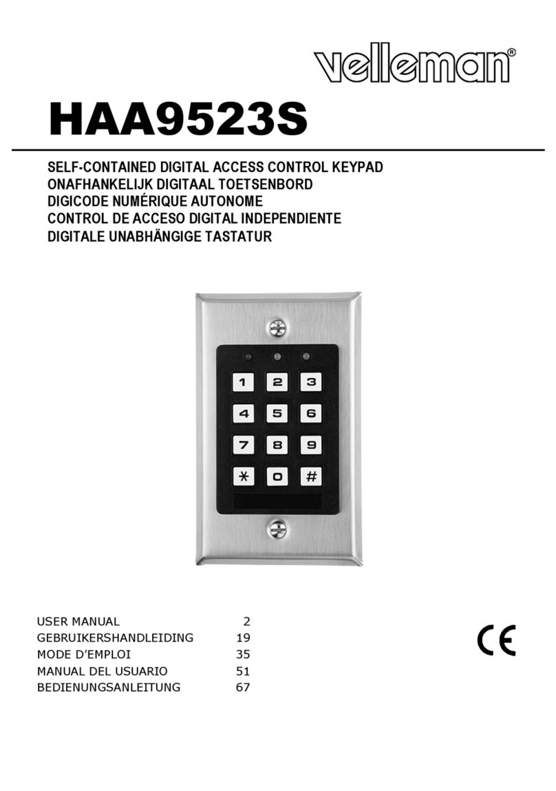 Velleman HAA9523S user manual