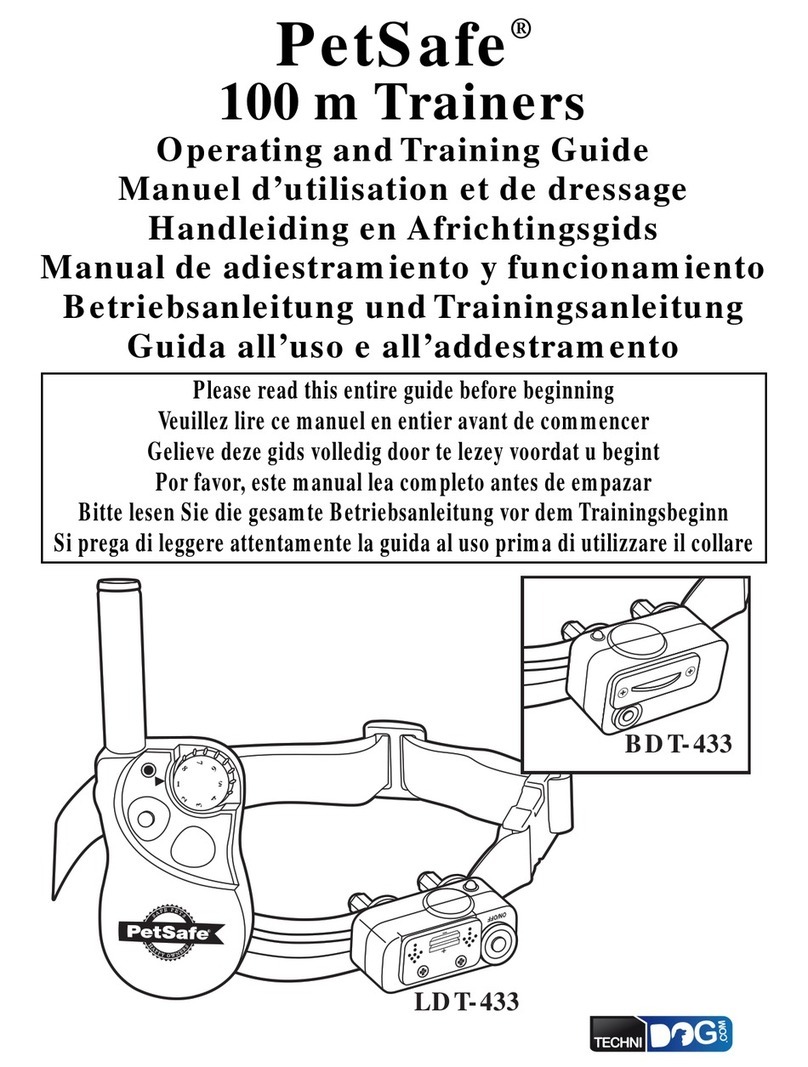 Petsafe 100m Trainer Setup guide