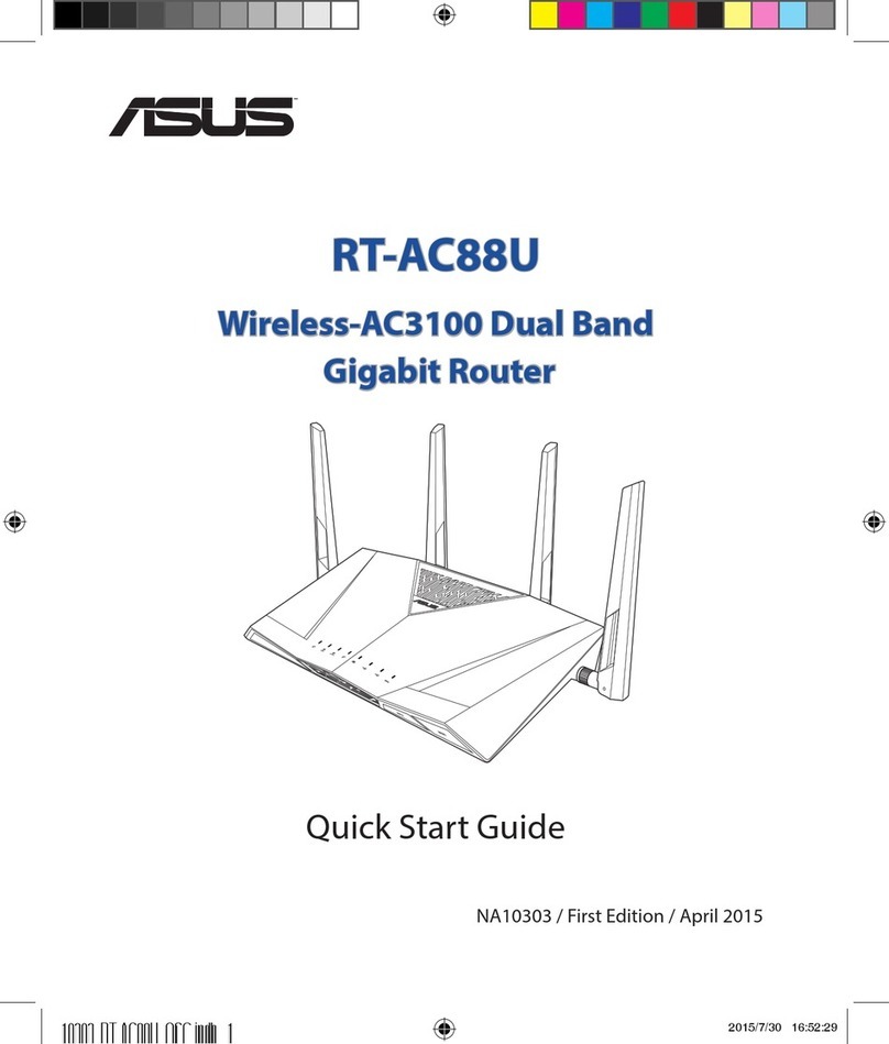 Asus RT-AC88U User manual