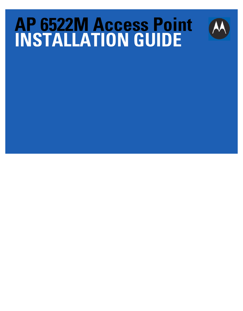 Motorola AP 6522M User manual
