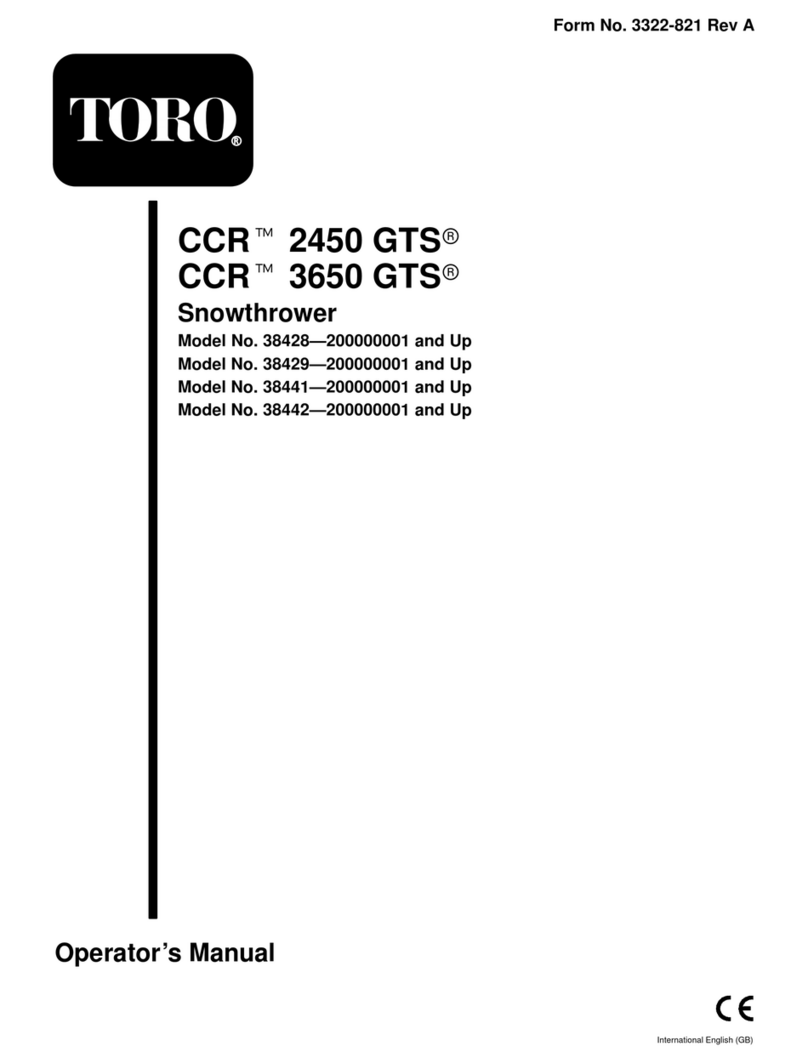 Toro 38428 Operator's manual