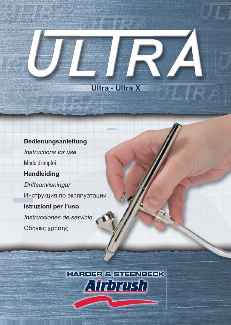Airbrush Ultra Instructions for use