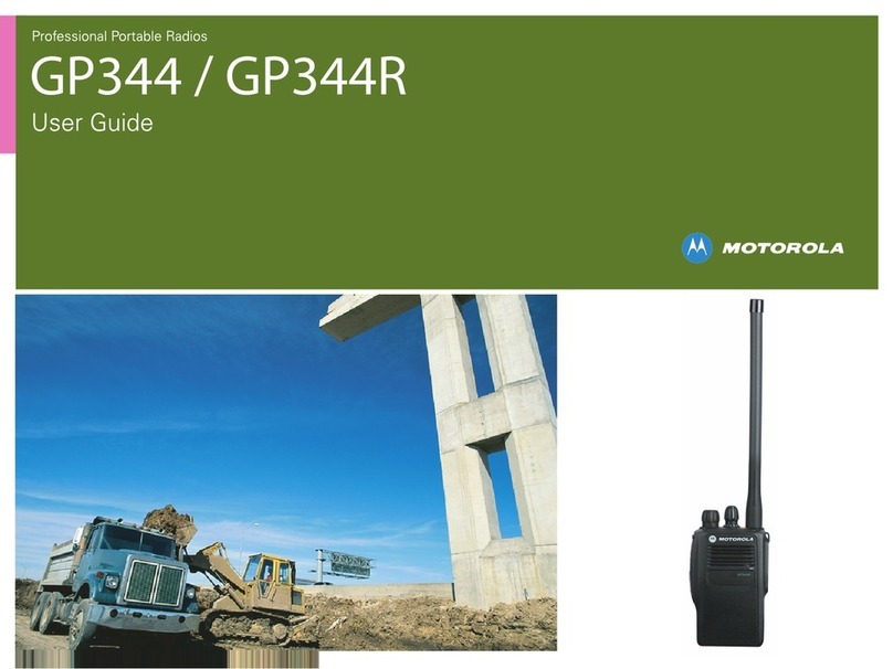 Motorola GP344 Series User manual