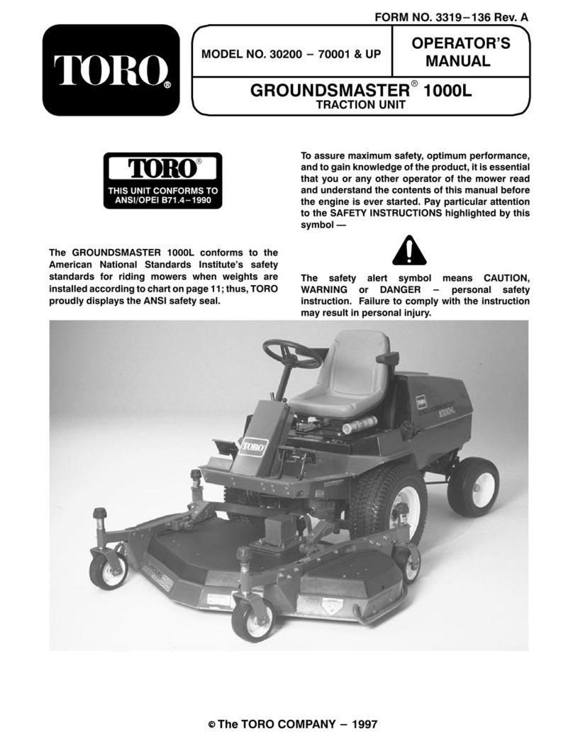 Toro 30200 User manual
