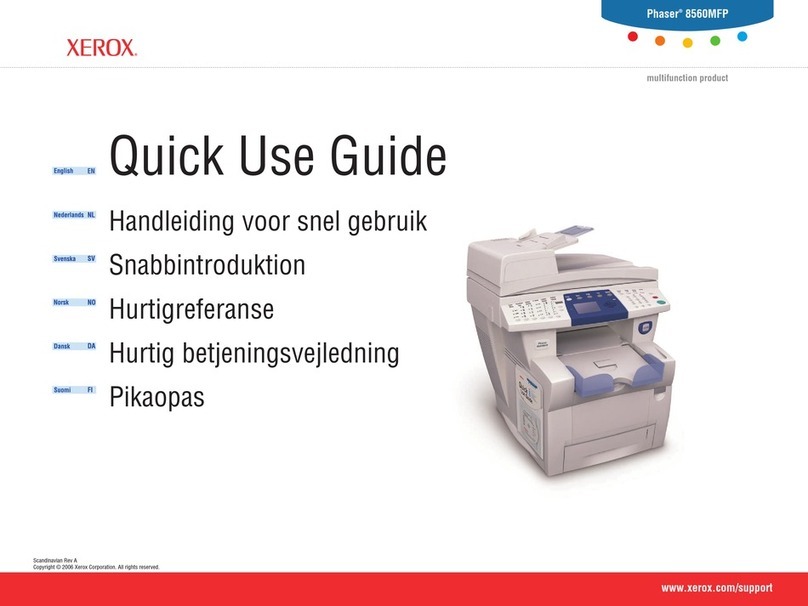 Xerox PHASER 8560MFP Operating manual