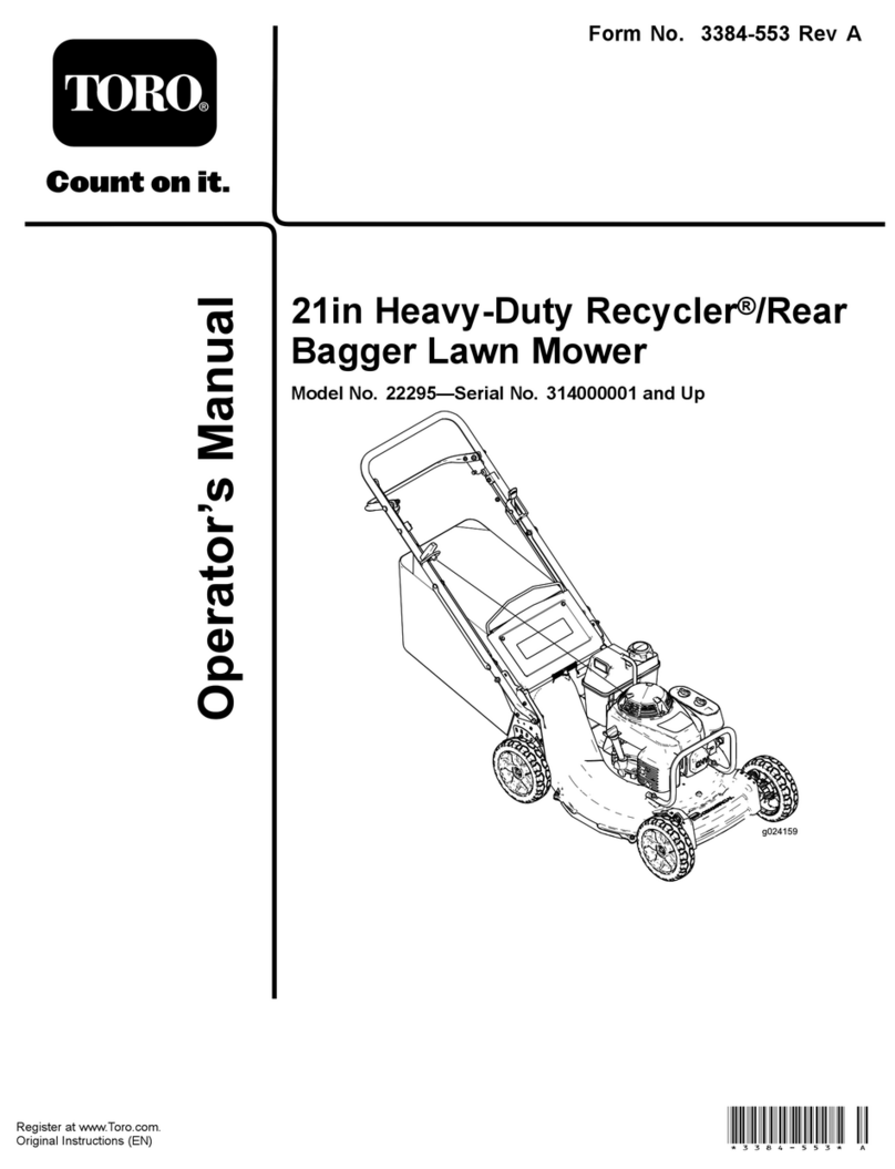 Toro 22295 Operator's manual