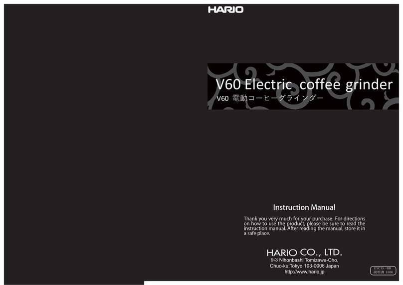 HARRIO V60 instruction manual