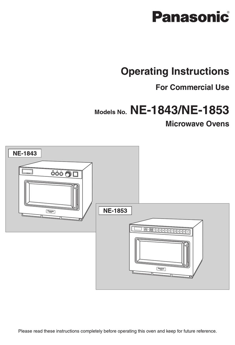 Panasonic NE-1843 operating instructions