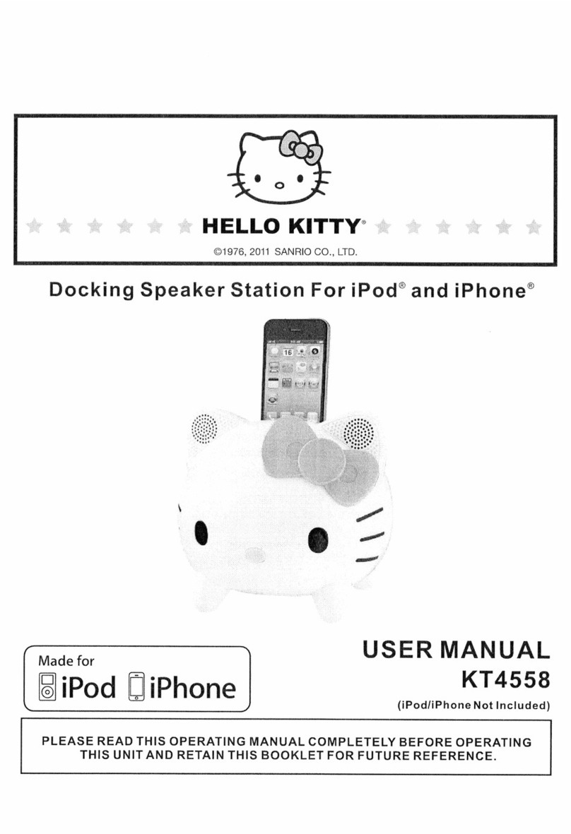 Hello Kitty KT4558 user manual