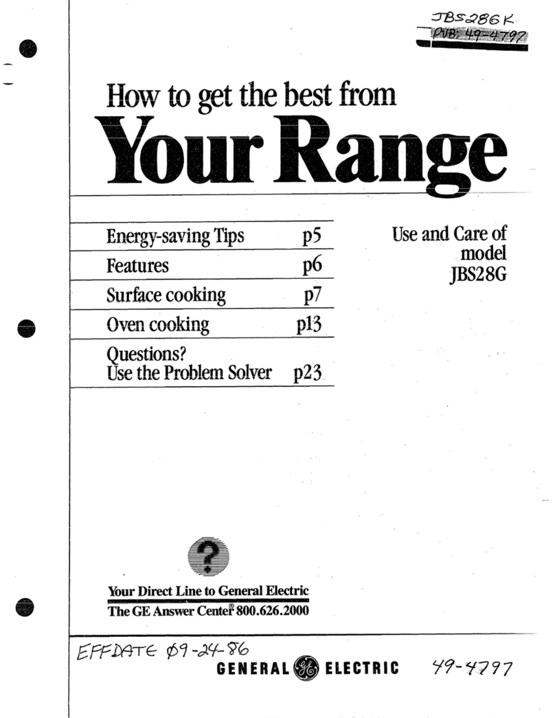 GE JBS28G Installation instructions