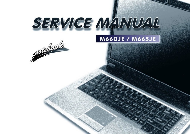 Clevo M660JE User manual