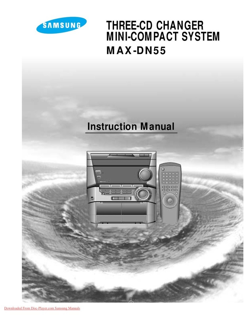Samsung MAX-DN55 instruction manual