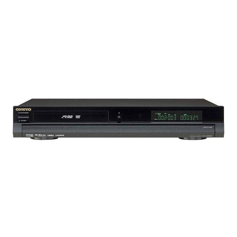 Onkyo DX-HD805 User manual