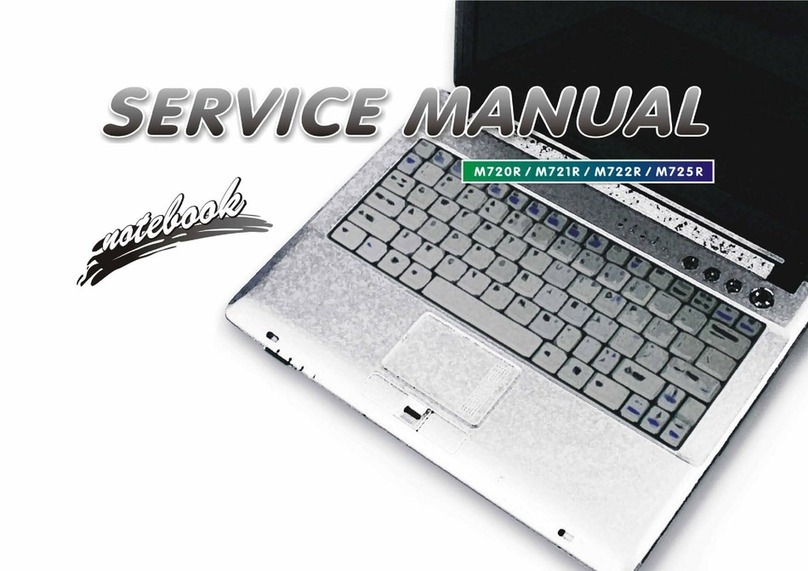 Clevo M720R User manual
