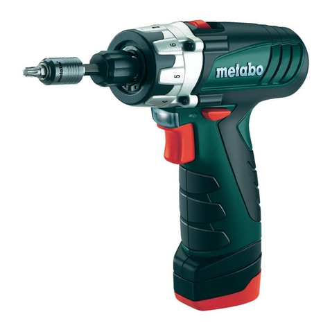 Metabo PowerMaxx 12 User manual