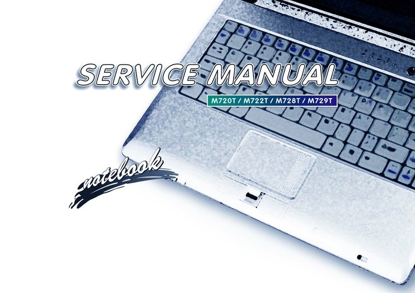Clevo M720T User manual