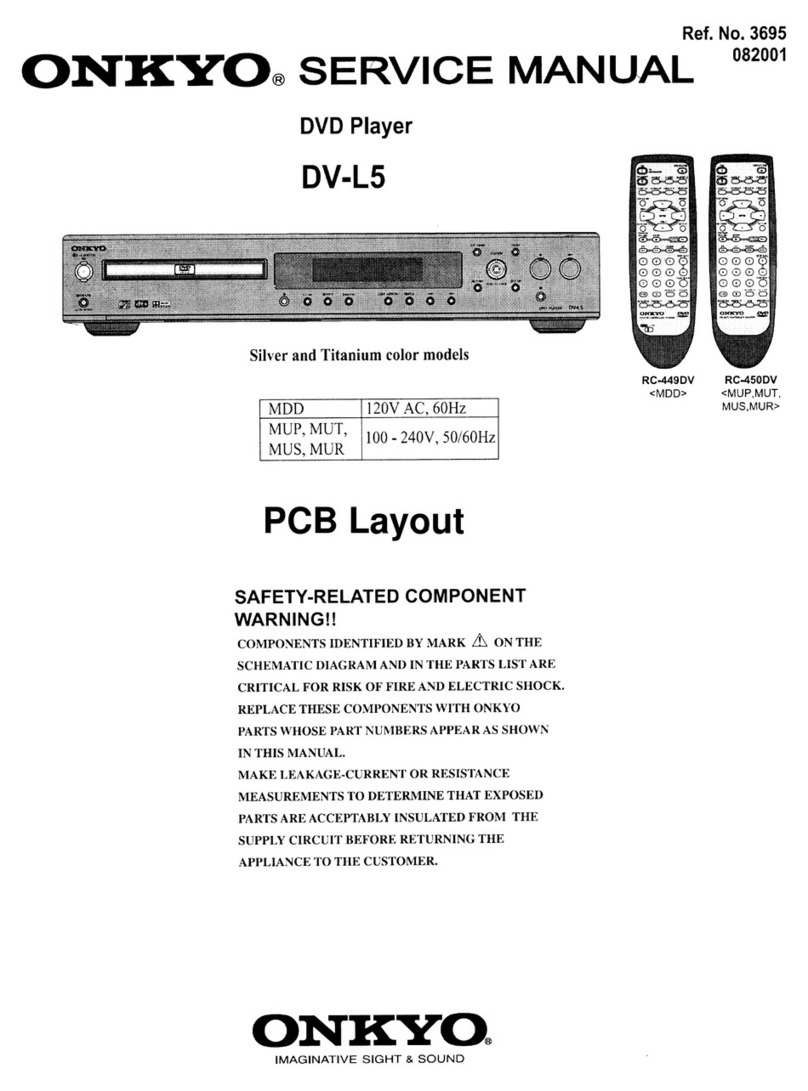 Onkyo DV-L5 User manual