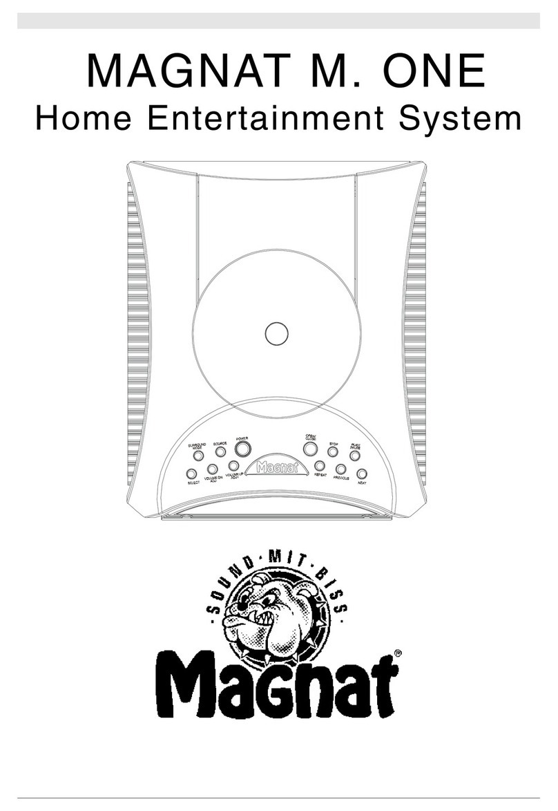 Magnat Audio M.ONE user guide