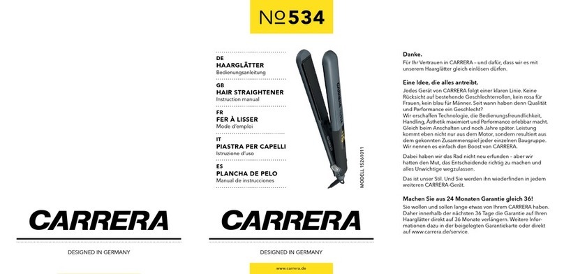 Carrera 534 instruction manual