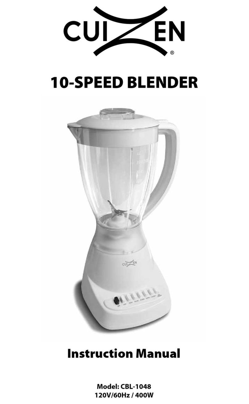 Cuizen CBL-1048 instruction manual