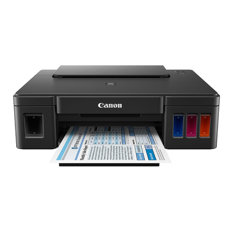 Canon Pixma G1000 series Setup guide
