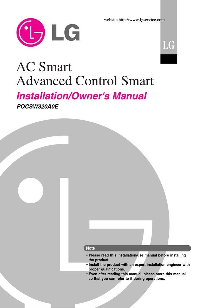 LG Smart AC Installation instructions