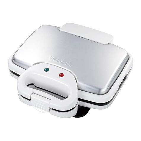 vitantonio VWH-110-W user manual