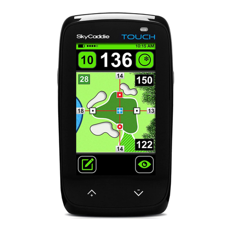 SkyCaddie TOUCH User manual