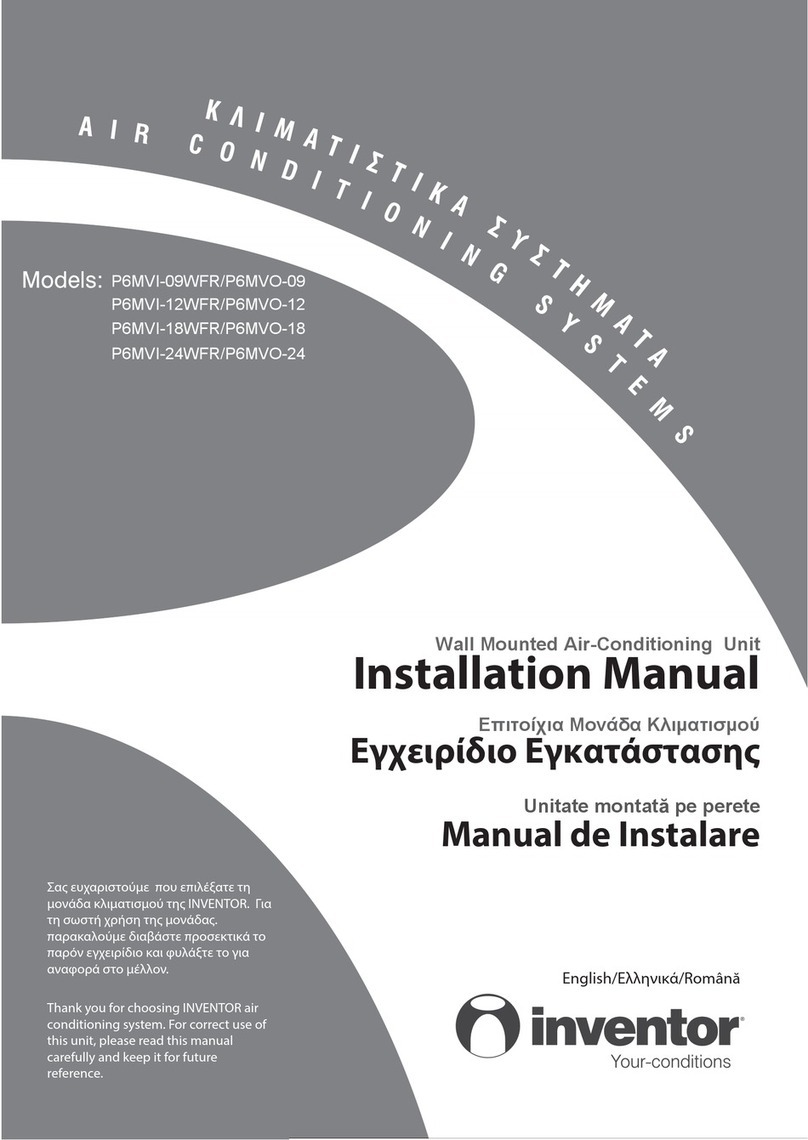 INVENTOR P6MVI-09WFR User manual