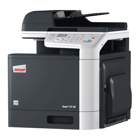 Develop ineo+ 3110 User manual Develop ineo+ 3110 User manual