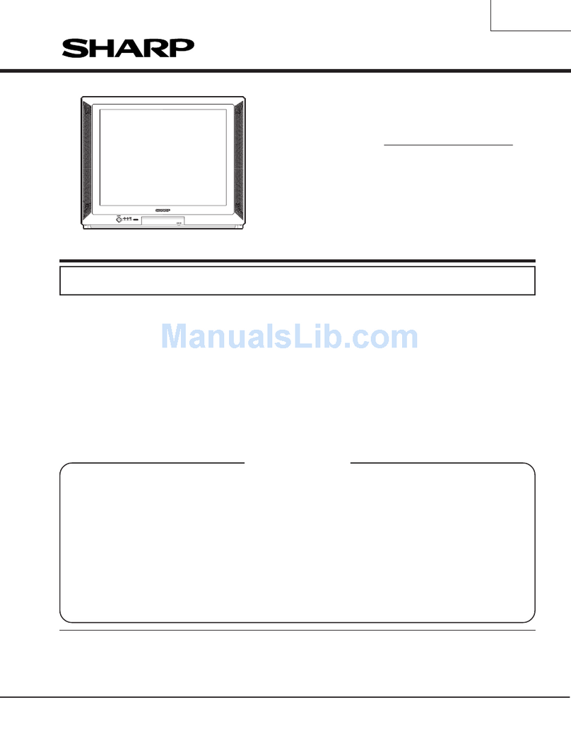 Sharp 29H-FG3RU User manual