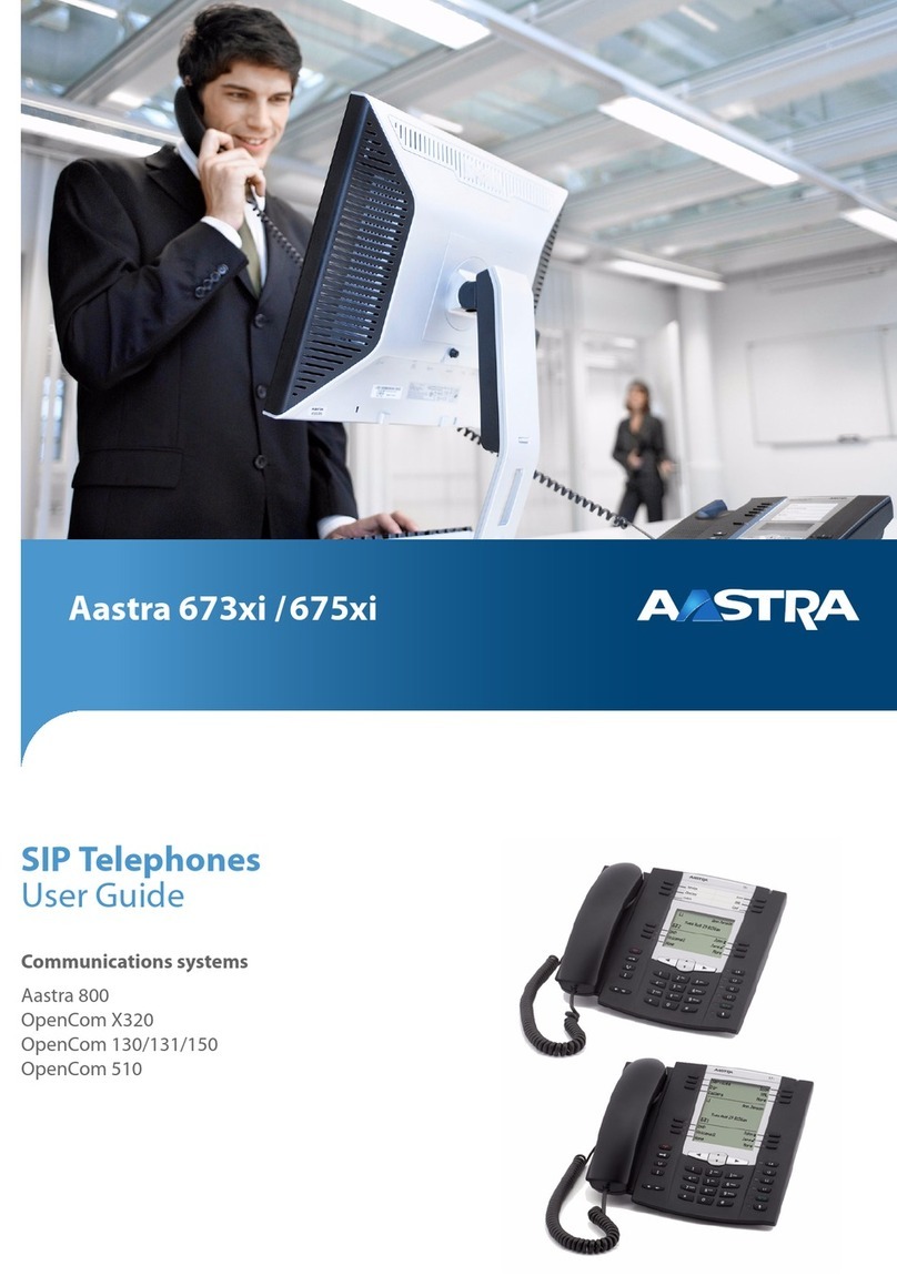 Aastra 673xi User manual