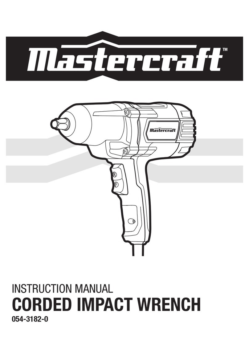 MasterCraft 054-3182-0 User manual