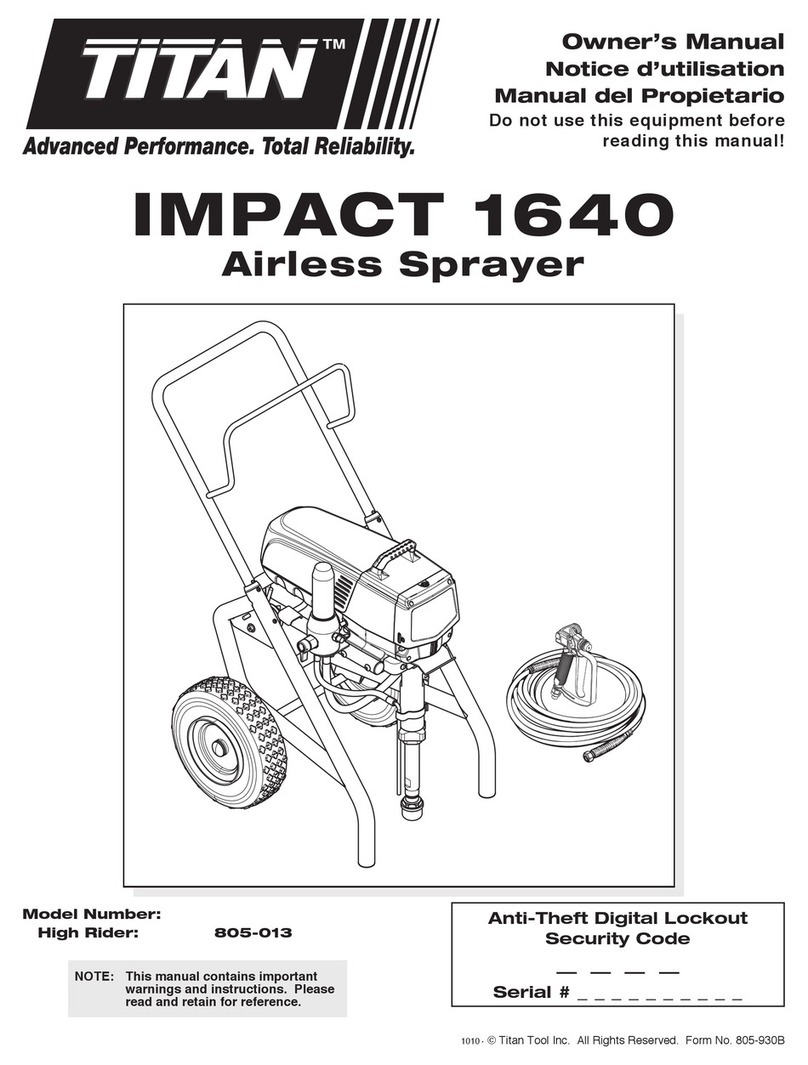 Titan IMPACT 1640 owner's manual