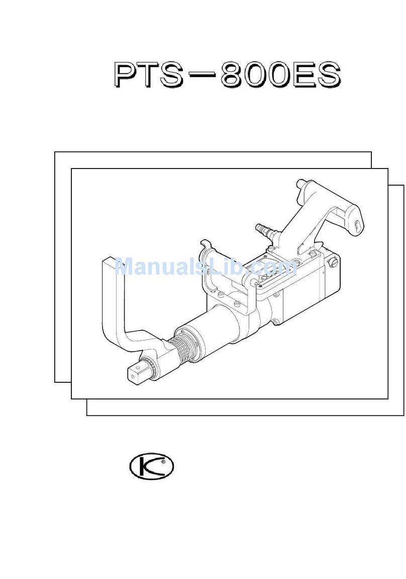 KUKEN PTS-800ES Operation manual