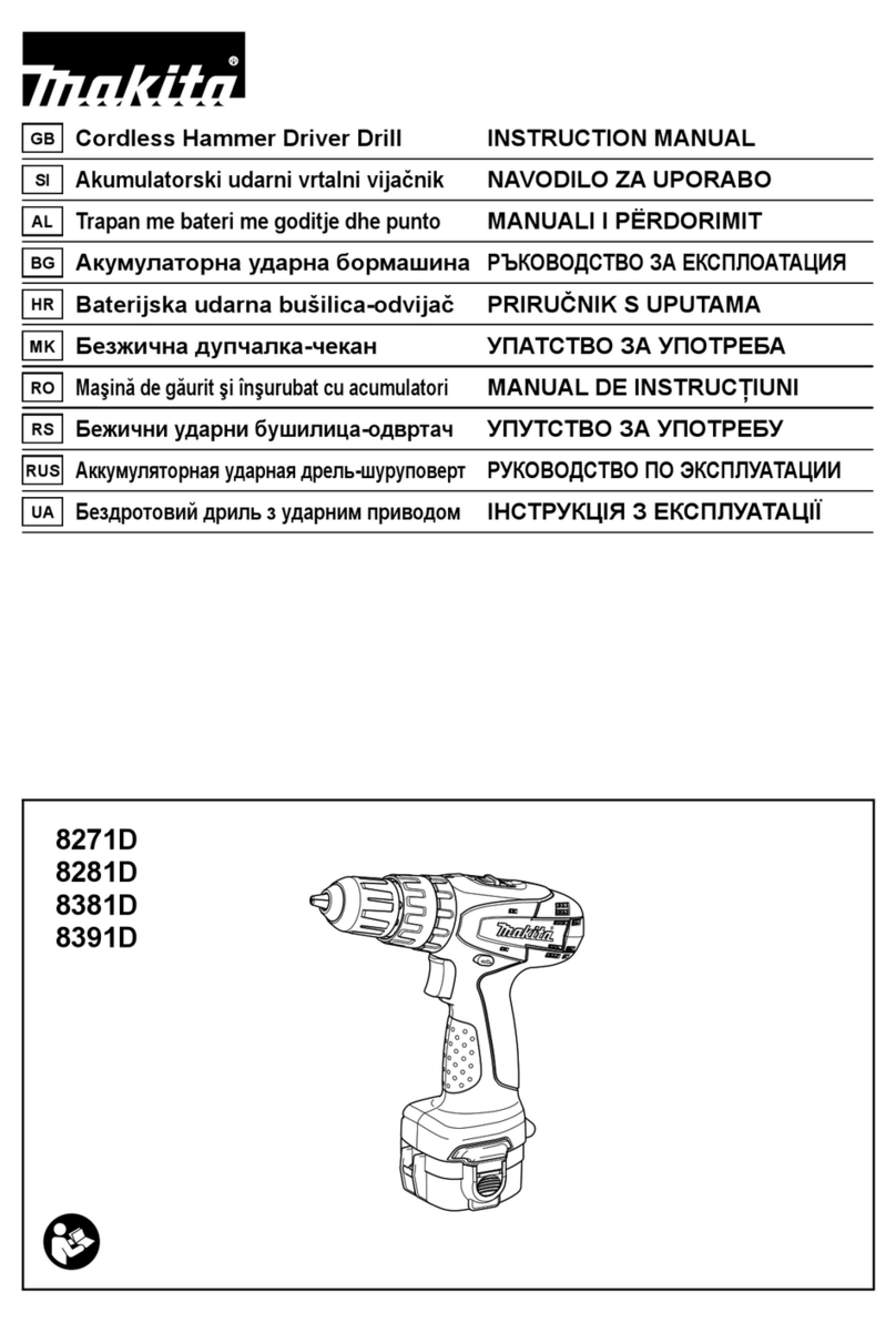 Makita 8271D User manual