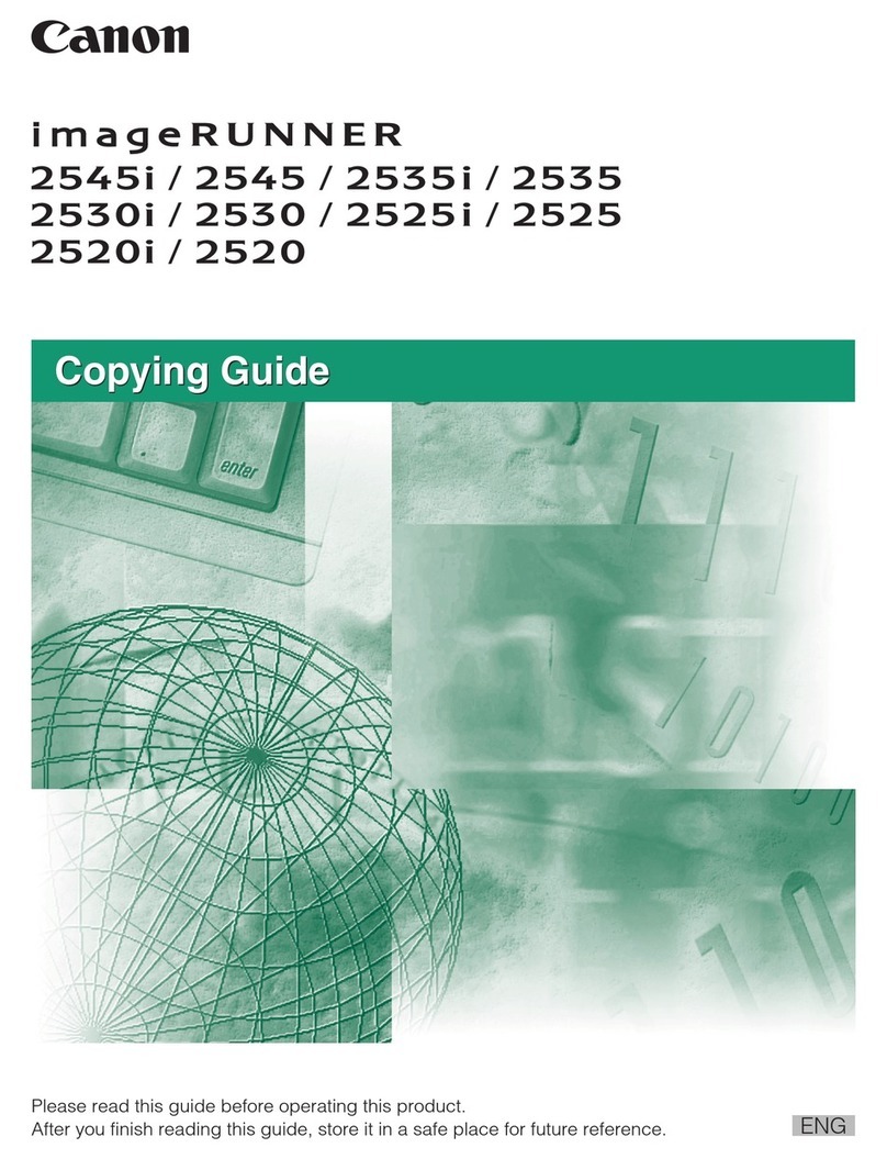 Canon imageRUNNER 2545i Copying guide