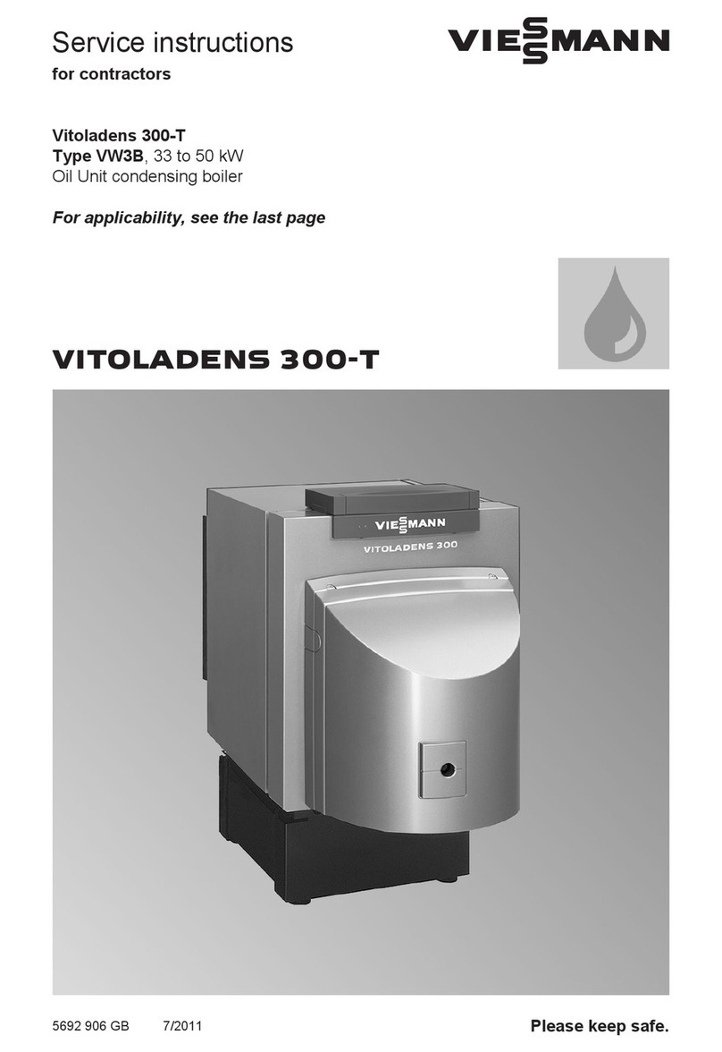 Viessmann VITOLADENS 300-T Service instructions Viessmann VITOLADENS 300-T Service instructions