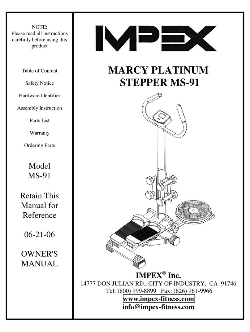 MPEX MARCY PLATINUM MS-91 User manual