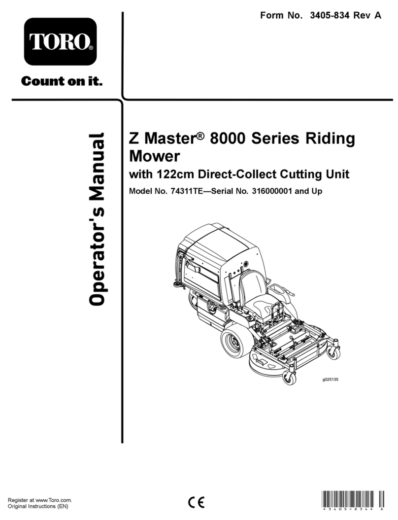 Toro 74311TE User manual