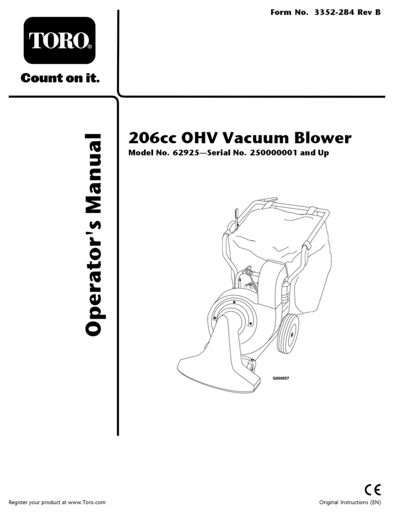 Toro 62925 Operator's manual