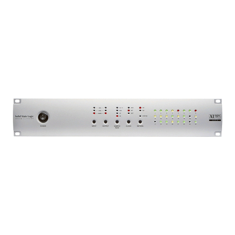 Solid State Logic XLogic Alpha-Link LIVE-R user guide