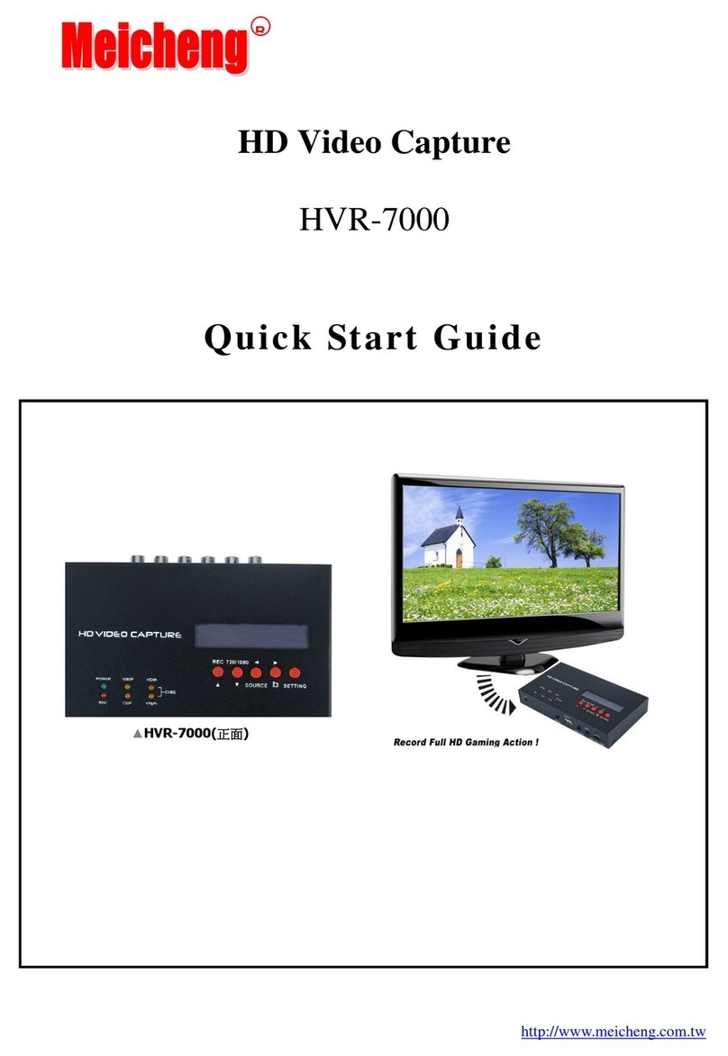 Meicheng HVR-7000 quick start guide